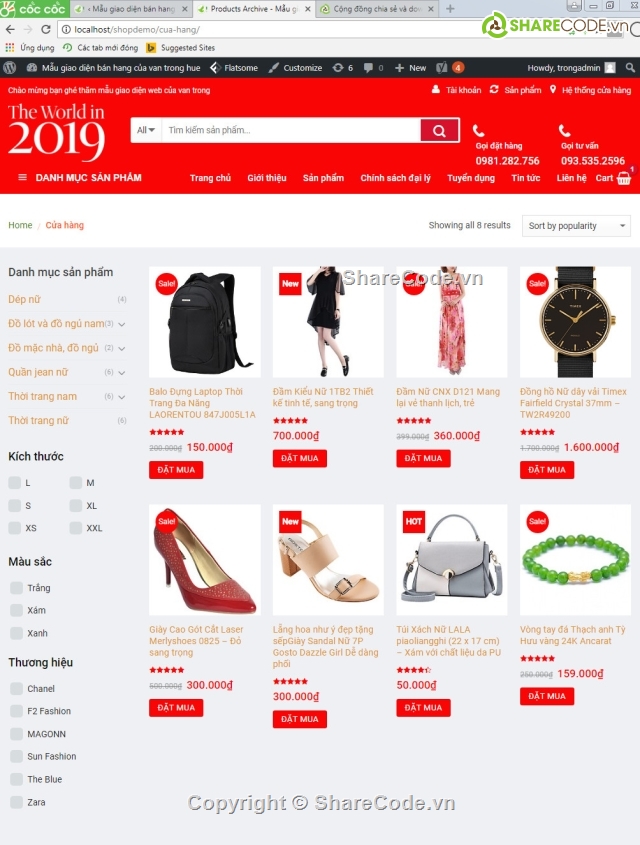 website shop thời trang,web shop thời trang,web thời trang,thương mại điện tử